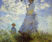 The Walk, Woman with a Parasol